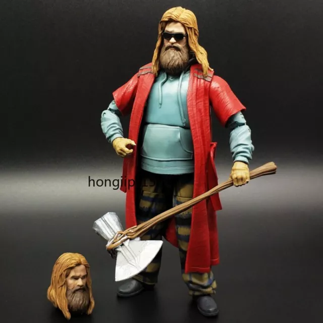 Thunder God Handmade Model Toy Fat House Avengers Alliance Tree Man Combination