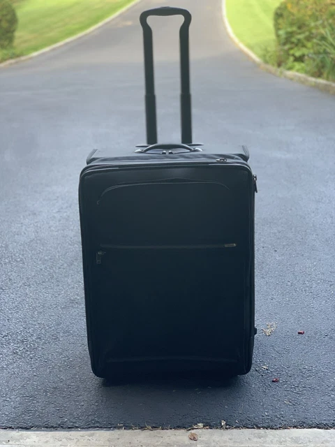 TUMI Alpha Short Trip 26" Expandable Wheeled Packing Case Suitcase - Black