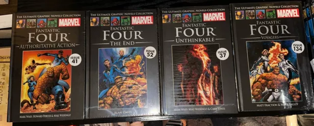 Marvel The Ultimate Graphic Novels Collection: Fantastic Four  #41 #37 #52 #134