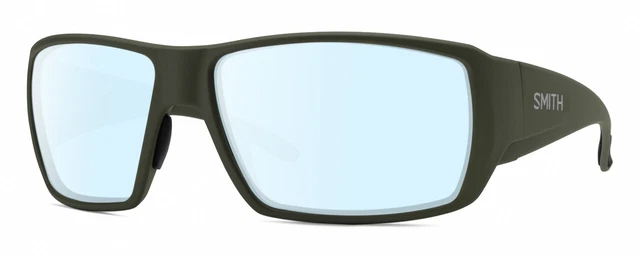 Smith Optics Führungen Auswahl XL Unisex Blau Licht Brille Im Matt Moos Grün