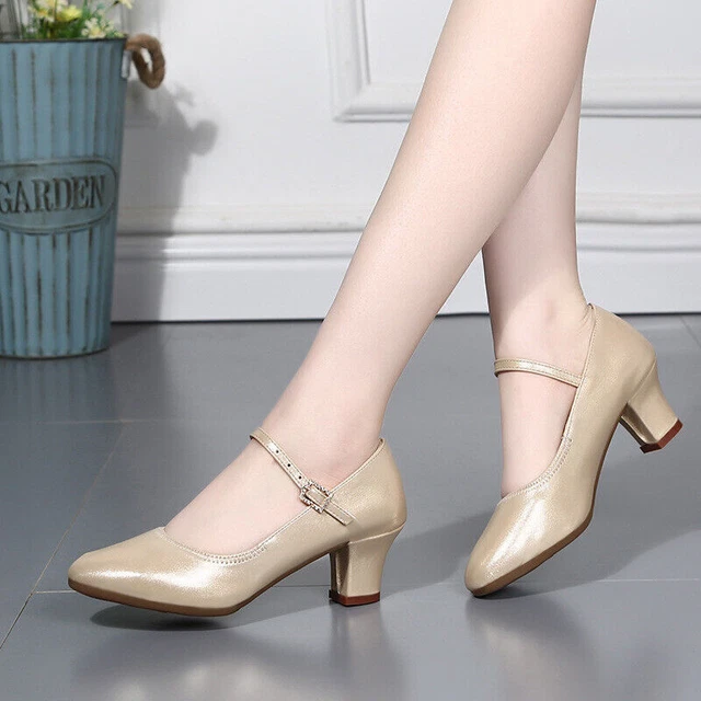 Women Elegant Ballroom Party Modern Latin Social Dancing Heels Salsa Heels Shoes