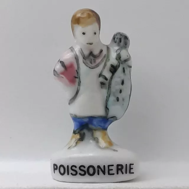 Fève Poissonnerie en porcelaine Nordia 1994 (B30)
