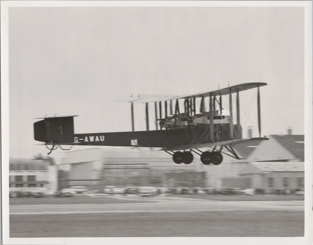 Vickers Vimy Replica Large Vintage Photo 3