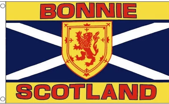 Scotland Football Flag 5'x3' - Bonnie Scotland