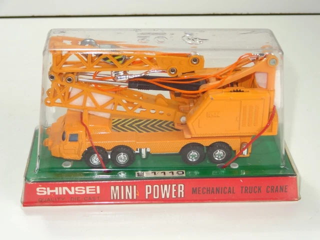 Miniature Shinsei Mini Power - Camion Benne Mercedes N°4315 - 1/60 (1970)
