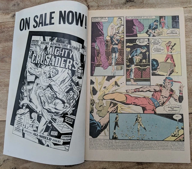 BLUE RIBBON COMICS Vol. 2 #6 Archie Adventures Comics 1984 5