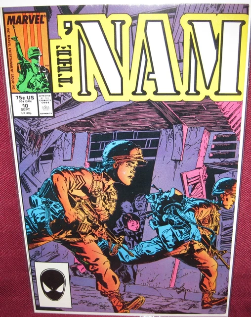 Nam #10 Marvel Comic 1987 Vf