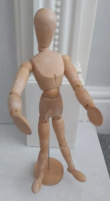 Artist Movable Limbs Wooden Toys Figure Model Mannequin Manikin Adjustable 13 in