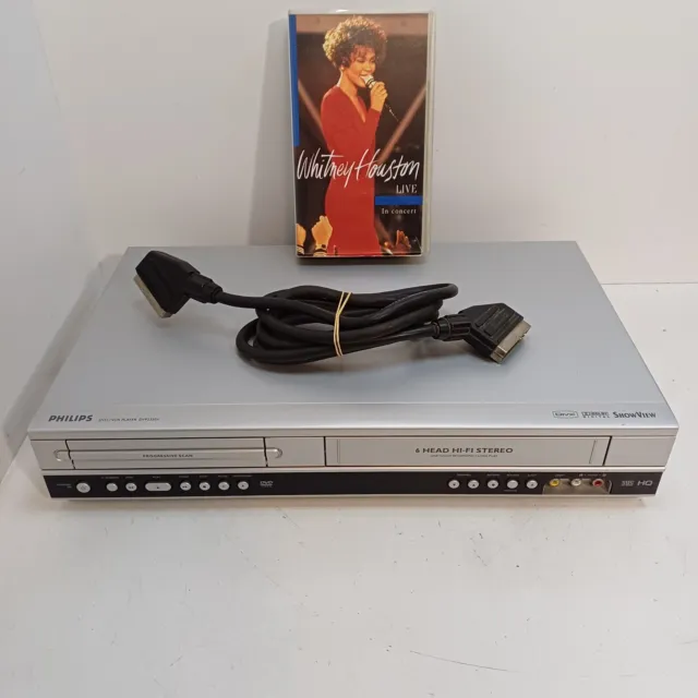 Lecteur DVD / VHS PHILIPS DVP3350V avec télécommande Combi DVD/VHS  enregistreur