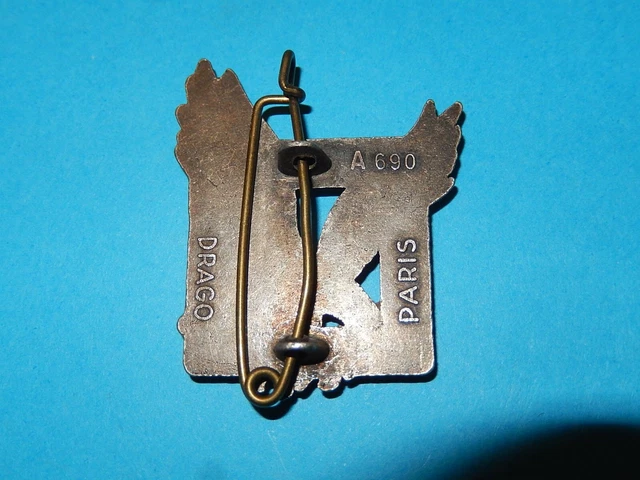 INSIGNE ARMÉE DE l air FUSILIERS PARA TEL L AIGLE COMMANDO DRAGO A 690