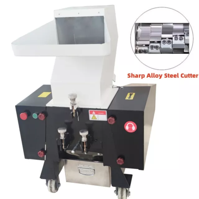 10HP Powerful Plastic Crusher 220V Feed Recycling Crusher Plastic Bottle Crusher