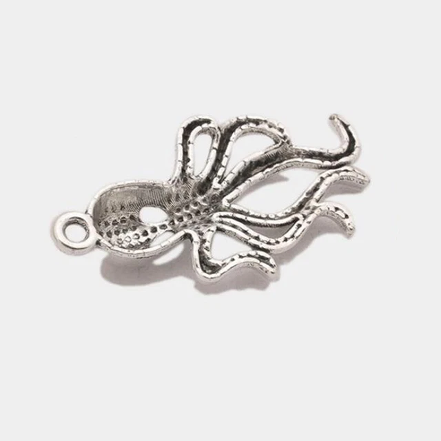50 stücke Octopus Auto Anhänger Charms DIY Schmuckherstellung Zubehör für 7