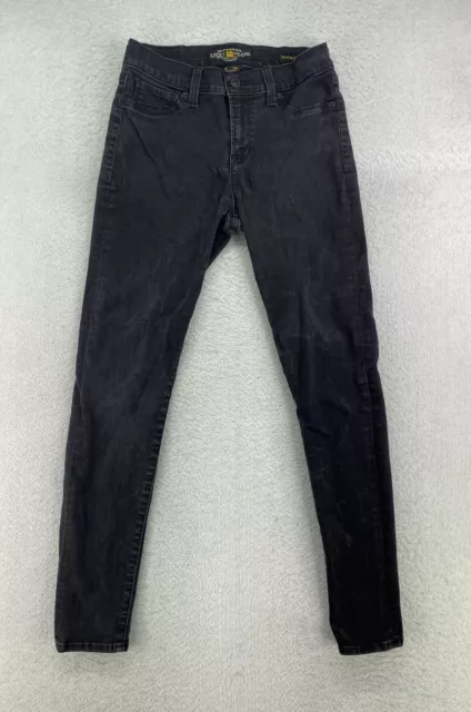 Lucky Brand Womens Size 6/28 Black Brooke Legging Skinny Jeans