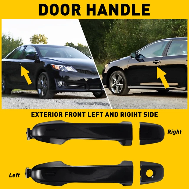 2x Exterior Door Handle Front For Toyota RH/LH Driver/Passenger Camry 6921106090