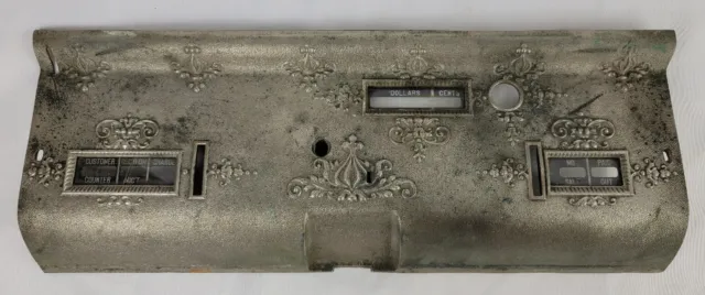 Antique National Cash Register Face Plate NCR Model 356-G c1911 C81
