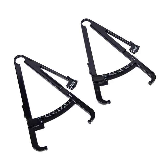 BODY FAT CALIPER Skin Analyzer Measure Chart Fitness Slim Keep Health