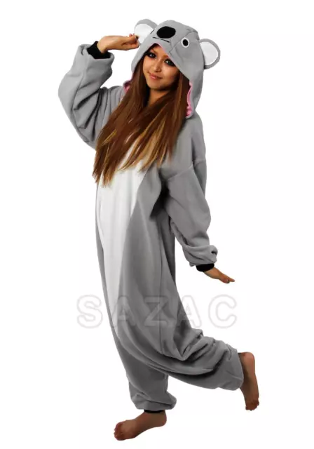 KIGURUMI SAZAC aus JAPAN KOALA Cosplay Schlafanzug onesie Party Kostüm Fasching