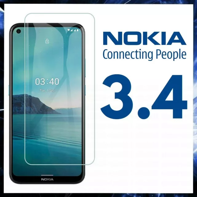 Schutzfilm Im Glas Gehärtetes Glas Für NOKIA 3.4 Glass Schutz Display