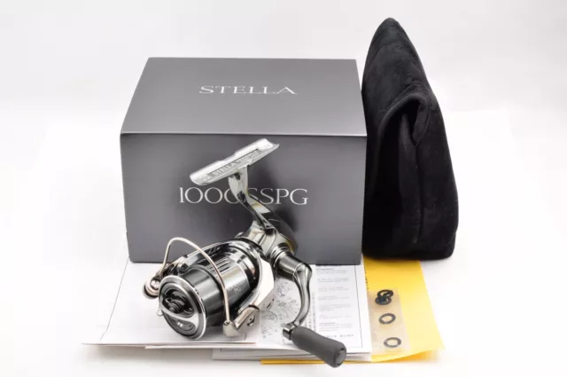 Shimano 22 Stella 1000SSPG Spinning Reel in the Box