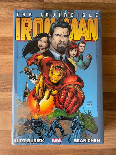 The Invincible IRON MAN by Kurt Busiek & Sean Chen Omnibus, Hardcover, NEW - OOP
