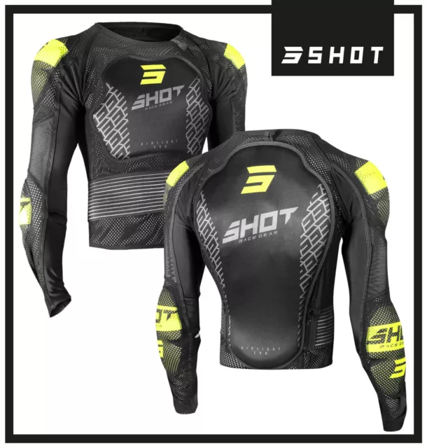 Neu Shot Airlight 2.0 Motocross Offroad Schutz Körperpanzerung Schutzjacke