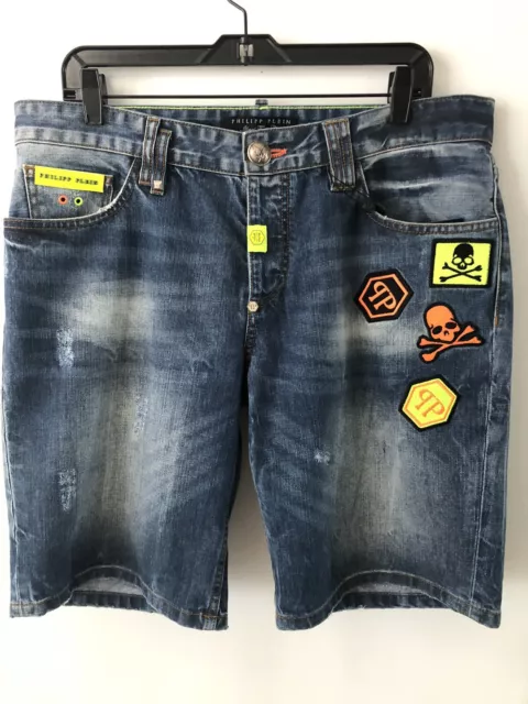 $1450  New Men's Philipp Plein Jeans Limited Edition  Size 36