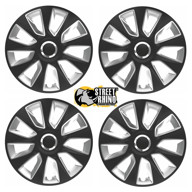 16& UNIVERSAL GTX Wheel Cover Hub Caps x4 Ideal For Chevrolet Aveo 37.