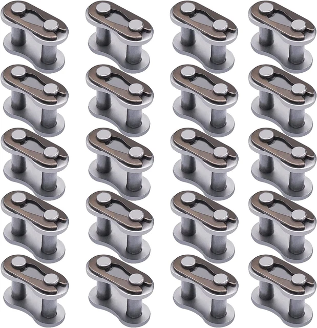 20Pcs #35 Master Link Chain Roller Connector for Go KartMini Bike Baja Doodle✔✅