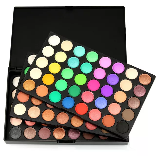 Professional 120 Matte Colors Eyeshadow Eye Shadow Palette Makeup Case Box Kit