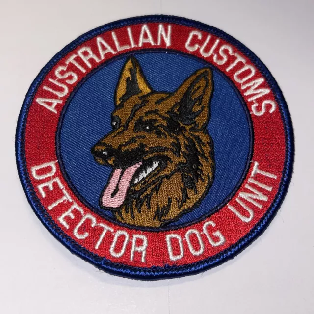 Australian detector dog patch police OBSOLETE SHOULDER K9