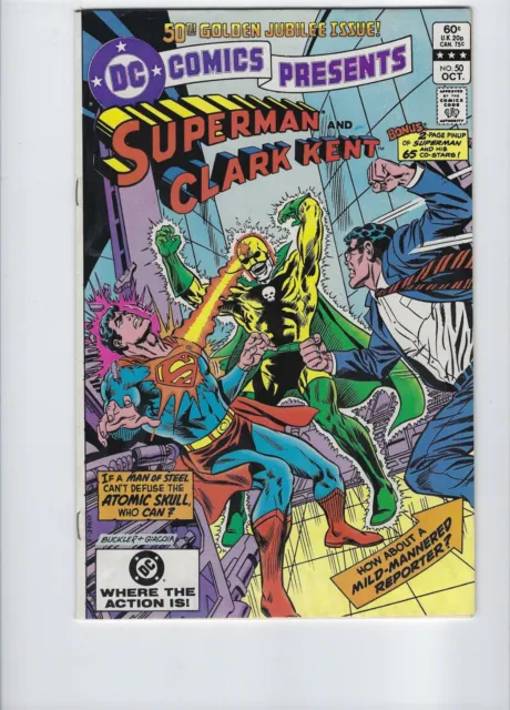 DC Comics Presents #50  (DC Comics)1982(VF to maybe NM) Superman & Clark Kent !!