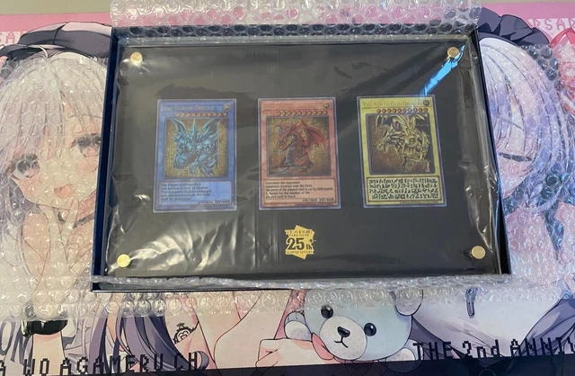 Obelisk The Tormentor Yu-Gi-Oh! God Cards Deck - Slifer, Obelisk, Ra With  Stamp Signature, Secret Rare Stamp Signature God Cards