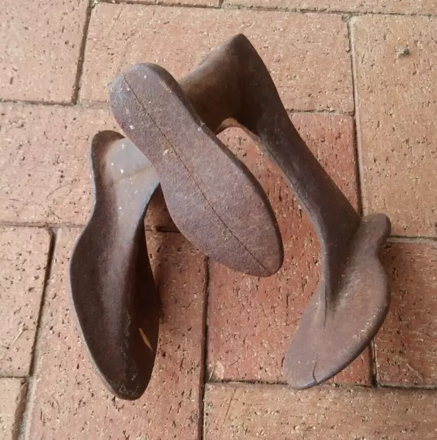 Cast Iron Vintage 1940-50s Cobblers Shoe Last- 3 Sizes