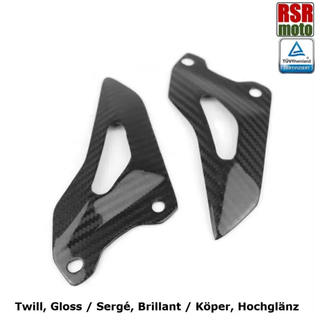 Triumph Speed Triple Carbon Fibre Heel Plates 2016+