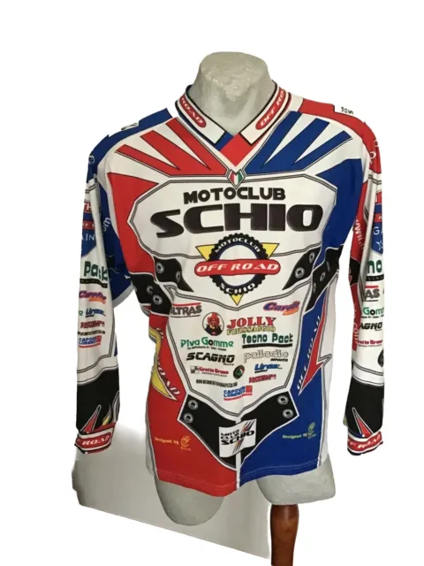 Maglia motoclub schio off road CAVASSO shirt jersey bike moto cross size XL
