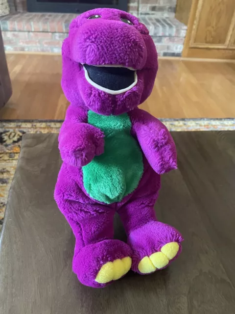 Vintage Original Dakin Barney the Dinosaur Plush 13” Lyons group 1992