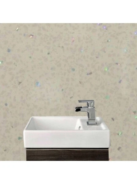 Travertino Brillo 250mm Revestimiento de Pared 250mm X 2700x 8mm x Grosor| PANELES DE DUCHA