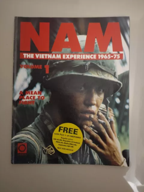Nam The Vietnam Experience 1965-75 Vol 1 Orbis Partwork Magazine