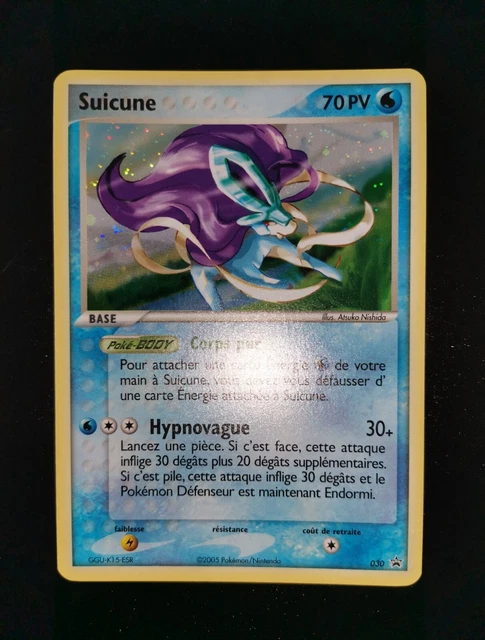 Suicune Promo 030 Bloc Ex (Proche du Neuf)