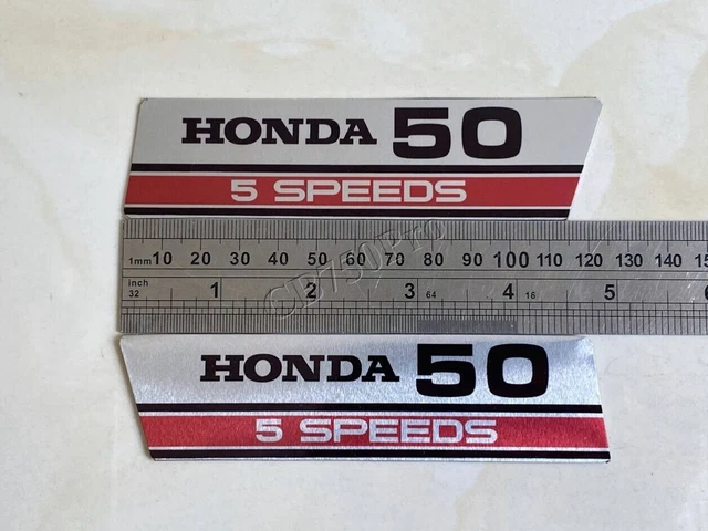 1970-1973 Honda Classic CD50 Decal Side Cover. Sticker Emblem Badge Battery Tool