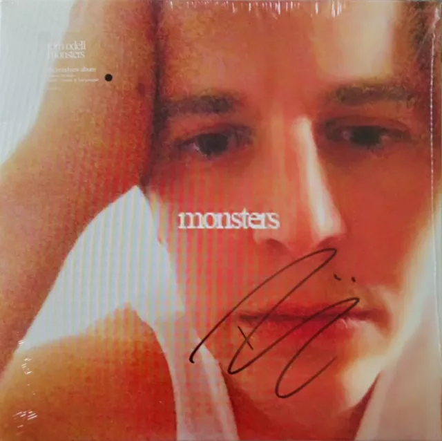 Tom Odell - Monsters - Black Vinyl LP - Sealed Hand Signed Autographed