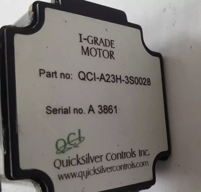 Quicksilver Controls Qci-A23H-3S0028 I-Grade Motor (Rs4.4B2)