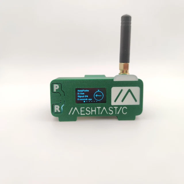 CASE FOR HELTEC LoRa MESHTASTIC with Antenna & Battery (18650 ...