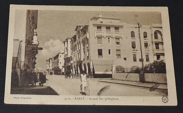 Cpa Carte Postale 1932 Colonie France Maroc Maghreb Afrique Rabat Dar El-Maghzen