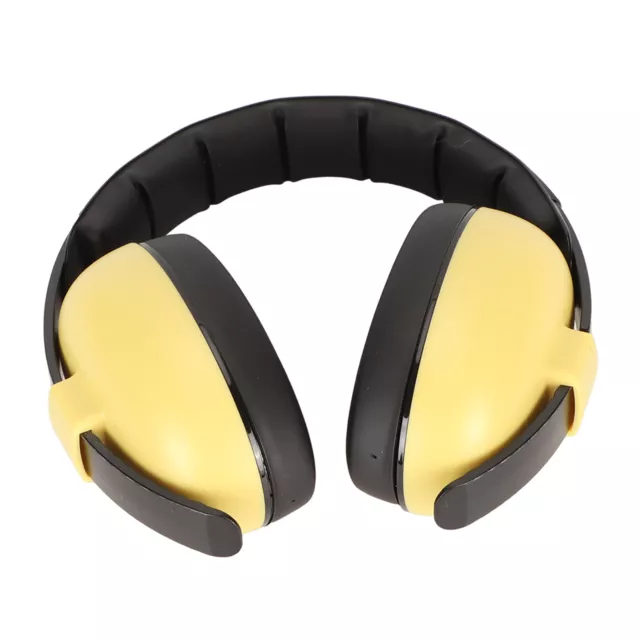 (Yellow)Kids Ear Protection Earmuffs Noise Cancelling Baby Hearing Protect BGS