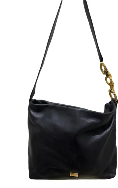 Gianfranco Ferre black vintage handbag