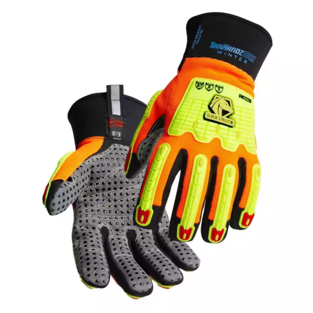 Black Stallion GW2226 Toolhandz MAX  Cut-Resistant Winter Mechanics Glove Small