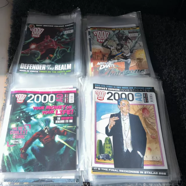 2000AD #1539-1650 Progs Huge Bundle collection/joblot Complete Run X112 Massive