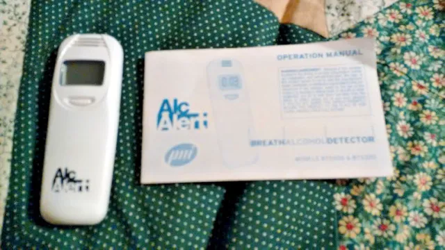 Detector personal de alcohol portátil para el hogar ALC Alert ALCAlert BT5500