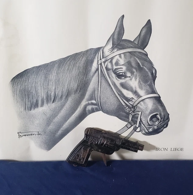 YACHI CAP gun toy short nose revolver country western cap gun Made in